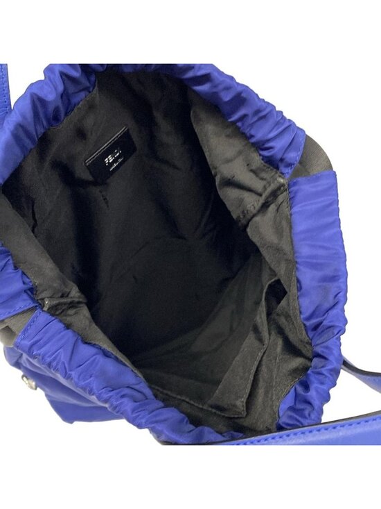 Fendi Backpack Vocabulary Blue Yellow Multi Leather main image 6